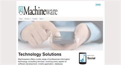 Desktop Screenshot of machineware.com